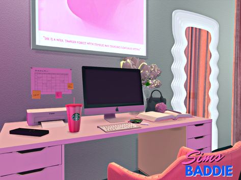 Influencer's Apartment #2 - Room | Patreon Influencer Apartment, Sims Baddie, Sims 4 Content, Free Sims 4, Sims 4 Expansions, Sims 4 Custom Content, Sims 2, The Sims, Sims 4