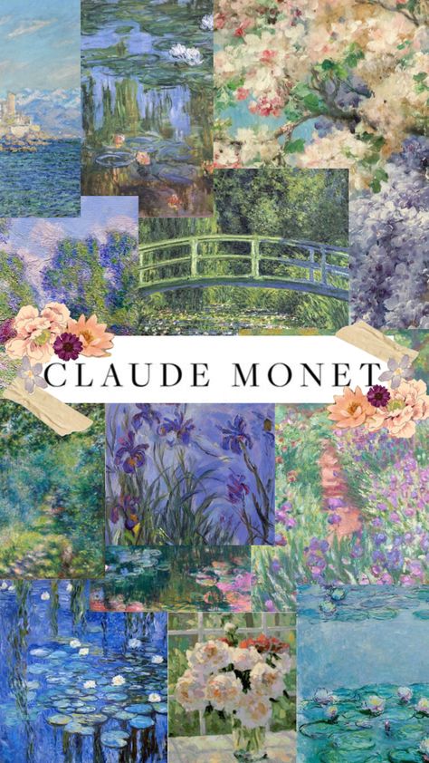 I wonder who my favourite artist is lmao #monet #monetaesthetic #waterlilies #bridgeoverwaterlilies #painting #paintingaesthetic #flowers #floral #foralaesthetic #floweraesthetic #Claudemonet #fyp Monet Flowers Painting, Claude Monet Flowers Paintings, Claude Monet Themed Party, Monet Paintings Waterlilies, Monet Paintings Aesthetic, Waterlilies Monet, Monet Flowers, Artist Monet, Monet Inspired