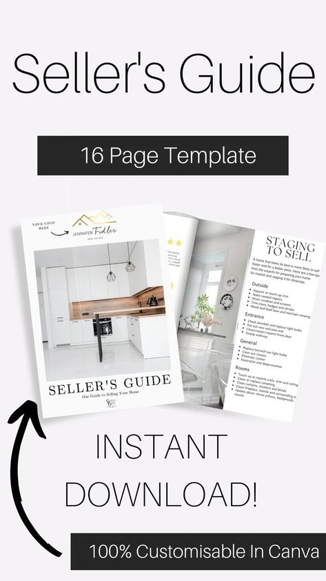 Listing Presentation for Real Estate Sellers Guide Realtor - Etsy UK Real Estate Listing Presentation, Listing Presentation Real Estate, Real Estate Agent Marketing, Folder Templates, Listing Presentation, Real Estate Templates, Realtor Marketing, Marketing Template, Real Estate Listing