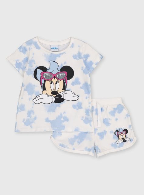 Disney Clothes Kids, Kids Disney Outfits, Luxury Baby Nursery, Disney Clothing, Disney Baby Clothes, Tie Dye Sweats, Cute School Stationary, Girls Party Wear, Disney Toddler