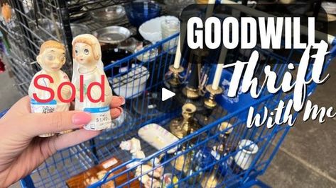 What Sold | Fresh Cart Was Loaded! Goodwill Flip For A Profit | Take a look back at an older video to see what made profit! | By Crazy Lamp LadyFacebook Crazy Glass Lady, Beyonce Crazy In Love Video, Carnival Glass Fairy Lamp, Old Video, Looking Back, Take A, Take That