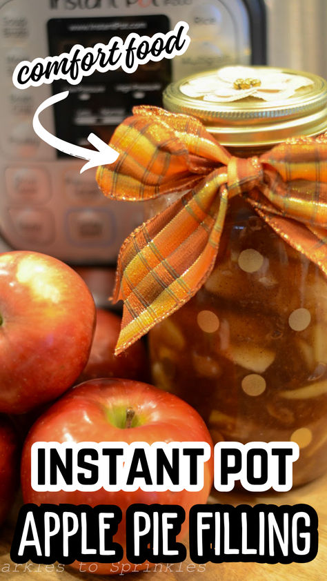 If you’re looking for the easiest way to make a delicious homemade apple pie filling, using your Instant Pot is a total game-changer. With just a few simple ingredients and minimal effort, you can have a sweet, instant pot apple pie filling ready in no time. Instant Pot Apple Pie Filling, Apple Pie Filling Recipes, Perfect Apple Pie, Homemade Apple Pie Filling, Canned Apple Pie Filling, Best Apple Pie, Canned Apples, Pie Filling Recipes, Homemade Apple Pies