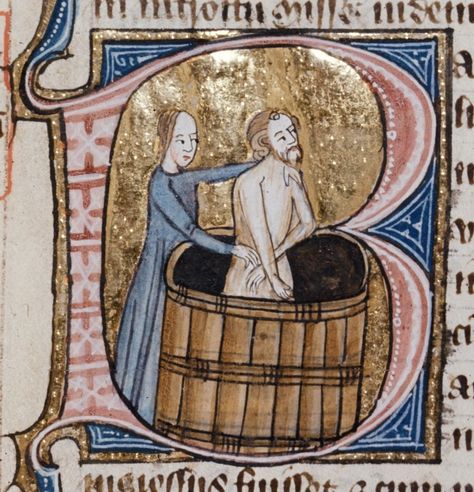 Did people in the Middle Ages take baths? #medieval #history Ancient Ireland, Medieval England, Medieval Life, Medieval Times, Medieval Period, The Middle Ages, Medieval History, Medieval Art, Classical Art