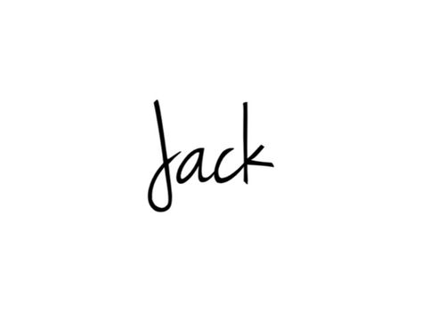 The name Jack Jack Tattoo Name, Jack Name, Jack Tattoo, Country Bumpkin, Code Names, Character Aesthetics, Name Writing, Taylor Swift Songs, Name Tattoo