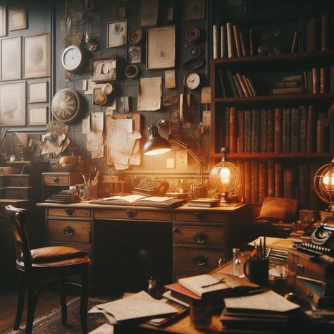 Amidst the stacks of books and dimly lit corners, there lies a sense of peace and inspiration 📚 Image made by AI #ai #moody #library #study #studyinspo #aiinterior #aiart #aiartcommunity Academia Desk, Moody Library, Dark Academia Desk, Stacks Of Books, Library Study, Studying Inspo, Stack Of Books, Dark Academia, Sense