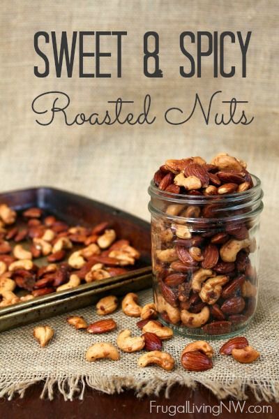 Roasted Nuts Recipe, Spiced Nuts Recipe, Seasoned Nuts, Spicy Nuts, Nut Recipes, Roasted Nuts, Candied Nuts, Ginger Recipes, Honey Roasted