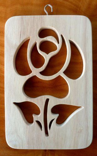 Rose Cutout, Scroll Saw Pattern, Stencil Patterns, Carving Designs, Scroll Saw Patterns, Design Wall, Scroll Saw, Wall Plaque, Wood Jewellery