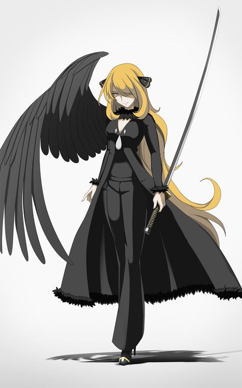 𝗩𝗶𝗩𝗶𝗩𝗼𝗼𝗩𝗼𝗼⚡| ビビブーブー on Twitter: "The game has changed, Trainer. #Cynthia #Pokemon… " One Winged Angel, Cynthia Pokemon, Lusamine Pokemon, Pokemon Cynthia, Happy 25th Anniversary, Pokemon Adventures Manga, Winged Angel, Original Pokemon, Pokemon Comics