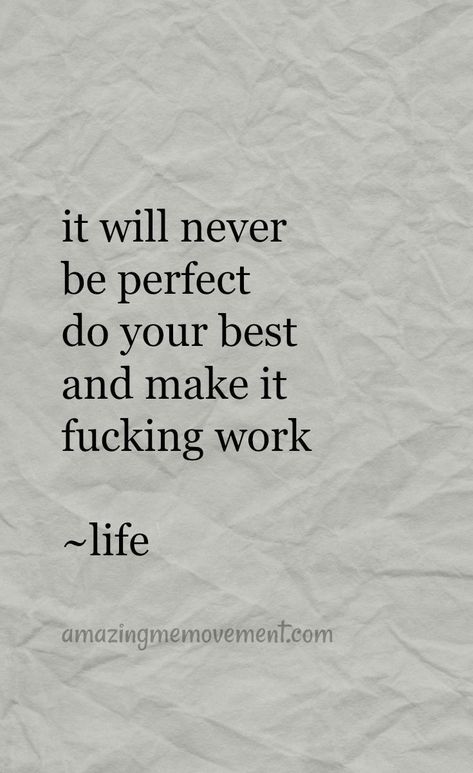 Nothing in life is perfect. Just live, do your best and enjoy the ride. #inspirationalquotesforwomen #upliftingquotesforwomen #confidencequotes #quotesaboutstrength #positivequotes #strongwomenquotes #motivationalquotesforlife #inspirationalquotesaboutlif Nothing Is Perfect, Just Live, Enjoy The Ride, Do Your Best, Doesn't Matter, Reason Why, Work Life, Great Quotes, Favorite Quotes