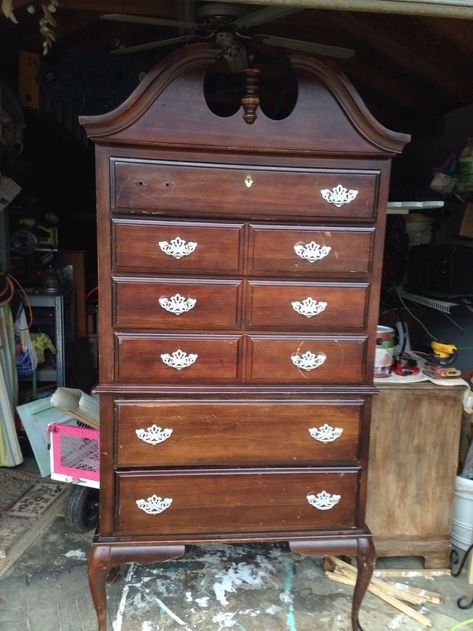 Before Farmhouse Pantry Cabinets, Diy Bird Cage, Chalk Paint Makeover, Thrift Store Upcycle, Repurposed Dresser, Vintage Milk Can, Bird House Kits, Bird Aviary, Dressers Makeover