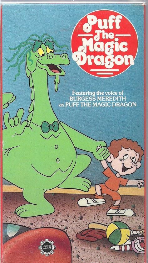 Burgess Meredith, Puff The Magic Dragon, 80s Childhood, Magic Dragon, Right In The Childhood, 70s Nostalgia, Dvd Collection, 80s Cartoons, 90s Childhood