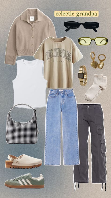 Eclectic grandpa eclectic grandma outfit inspiration outfit ideas women’s fashion style Eclectic Grandpa Aesthetic, Grandma Chic Fashion, Eclectic Grandpa Fashion, Grandpa Eclectic, Eclectic Grandma, Grandma Outfit, Grandpa Outfit, Inspiration Outfit Ideas, Grandma Clothes