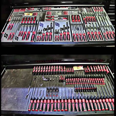 Info Innovative modular screwdriver organizers. Vibrant orange missing tool indicators. Powerful neodymium magnets. Rapid tool inventory management. Unmatched lifetime guarantee. 100% committed to customer satisfaction. Prompt shipping directly from the USA. Simple and efficient tool organization. More Info Modular screwdriver organizers & storage. Organizes screwdrivers, large or small and ratchets, extensions, picks, punches & more. Each organizer seamlessly links together. Connect any number Us General Tool Box, Custom Tool Boxes, Tool Chest Organization, Inspection Mirrors, Small Parts Storage, Organizers Storage, Tool Drawers, Socket Organizer, Garage Tool Organization