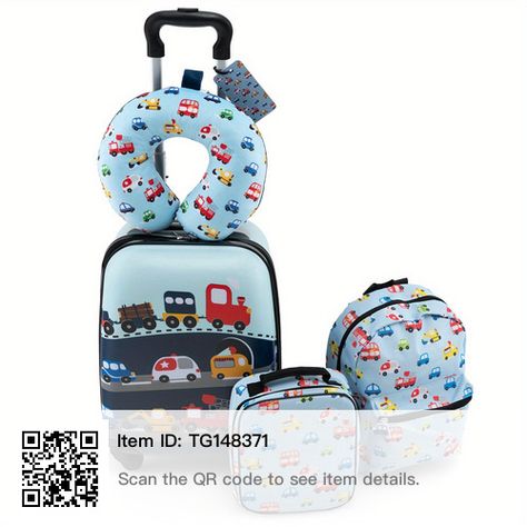 Toddler Luggage, Kids Luggage Sets, Blue Suitcase, Travel Luggage Set, Travel Smart, Suitcase Sizes, Suitcase Backpack, Doll Crib, Clothes Toys