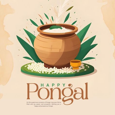 PSD happy pongal south indian religious ... | Premium Psd #Freepik #psd Party Social Media Post, Happy Pongal, Indian Party, Vector Photo, Media Post, Party Planning, Social Media Post, Graphic Resources, Vector Images