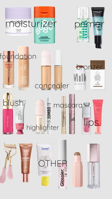 makeup Sephora Makeup Products For Beginners, Shine Must Haves, Hydrating Makeup Products, Makeup Products For Natural Look, The Perfect Makeup Routine, Most Popular Makeup Products, Makeup Products Must Have, Best Makeup Routine For Teens, Recommend Makeup Products