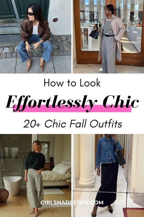 Effortless Fall Outfits, Fall Casual Outfits, Fall Outfits Women 30s, Perfect Capsule Wardrobe, Minimalist Outfits, Fall College Outfits, Fall Outfits For School, Elevated Casual, Chic Fall Outfits