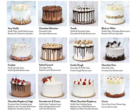 Different Flavors Of Cakes, Different Flavours Of Cakes, Types Of Cakes Flavors, Cake Flavors And Fillings Combinations, Types Of Cake Flavors, Cake Flavors List, Wedding Cake Tasting, Cake Recipes Easy Homemade, Simple Cake Designs