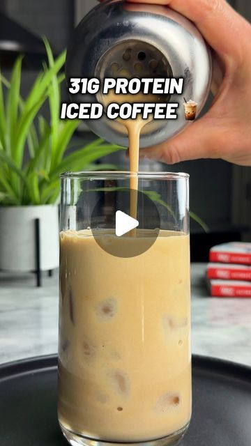 Michael Kory on Instagram: "Skip Starbucks and make this Iced Coffee Protein Shake with 31g protein and only 210 calories instead ☕️🧊💪

Starbucks version has 200 calories, 11g fat, 23g carbs, and only 2g protein while this one has 210 calories, 7g fat, 4g carbs, and 31g protein!

✅ Ingredients:
2 cups ice
3/4 cup ready to drink vanilla protein shake (180ml)
1/4 cup espresso (60ml)
1/2 scoop vanilla whey protein (15g) @legion discount code KORY
1 tsp sweetener
1 tbsp heavy cream (15ml)
1 tbsp skim milk (15ml)

💪 Macros:  210 calories, 7g fat, 4g carbs, 31g protein. 

#starbucks #icedcoffee #proteincoffee #coffee #proteinshake #protein #highprotein #weightloss #healthylifestyle #fitness #recipe #dutchbros #dieting #diethack" High Protein Low Carb Recipes Dinner, Vanilla Protein Shake, Lipton Soup, Protein Ingredients, Iced Coffee Protein Shake, Vanilla Protein Shakes, Coffee Protein Shake, Protein Coffee, High Protein Low Carb Recipes