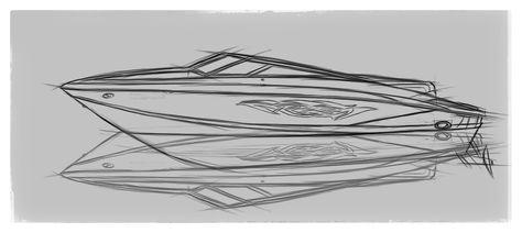 ‪21 #regal #speedboat #boat #watercraft #boating #lineart #sketch #drawing #speed #vehicle #art #artist #mikephillipsart #creative #gallery‬ Fish And Ski Boats, Sketch Tattoo Ideas, Boat Sketch, Work Christmas Gifts, Lineart Sketch, Boat Tattoo, Riva Boat, Boat Drawing, Ski Boats