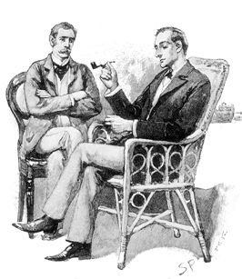 Sherlock Homes and his assistant Dr Watson by Sidney PAGET Sherlock Artwork, Sherlock Holmes Watson, Sidney Paget, Nero Wolfe, Sherlock Holmes Benedict, Irene Adler, Jonny Lee Miller, Jeremy Brett, Sherlock Quotes