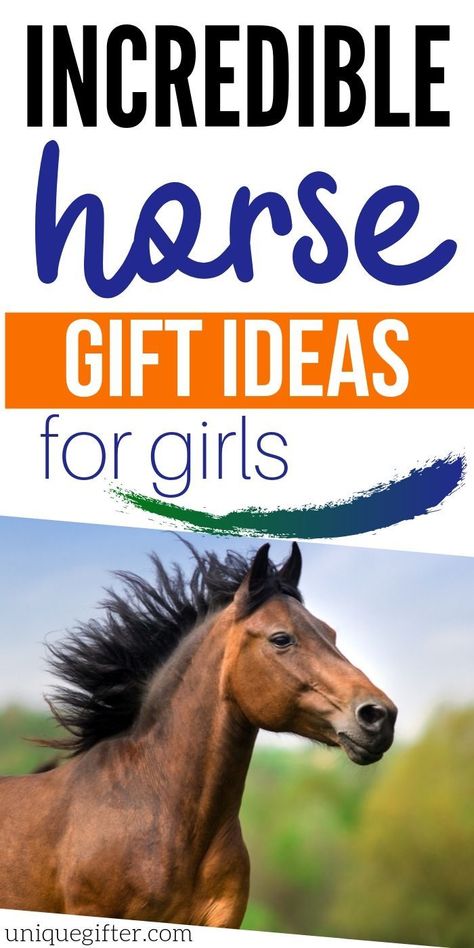 Horse Gift Ideas For Girls | Horse Gifts | Gifts For Horse Fanatics | Horse Lover Gifts | Girl Gifts | Horse Loving Girl Gifts | #gifts #giftguide #presents #horse #girl #uniquegifter Horse Gift Basket Ideas, Horse Gifts For Girls Kids, Healthy Gift Ideas, Horse Gift Ideas, Horse Wall Decals, Horse Pillow, Horse Lover Gifts, Healthy Gift, Horse Illustration