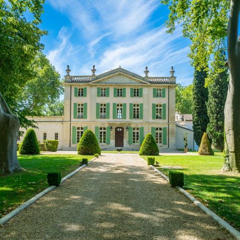 Chateau de Tourreau - villa Chateau de Tourreau Provence | Isle Blue Italian Architecture Aesthetic, Chateau Exterior, Brick Cottage, Classical House, Italian Architecture, Beautiful Vacations, Georgian Homes, Mansions Luxury, French Chateau