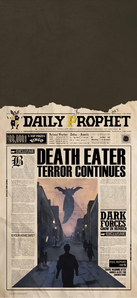 Harry Potter Fan Art Wallpaper, Daily Prophet Wallpaper, Atyd Wallpapers, Harry Potter Ipad Wallpaper, Harry Potter Layout, Harry Potter Lockscreen, Hogwarts Poster, Harry Potter Lock Screen, Harry Potter Aesthetic Wallpaper