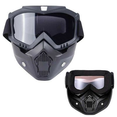 Goggles LED Luminous Mask Half Face DJ Party Masks Halloween Cosplay Prop Cool | eBay Atv Motocross, Motorcycle Face Mask, Protective Goggles, Cosplay Helmet, Halloween Party Props, June Bug, Gray Lenses, Half Face Mask, Full Face Mask