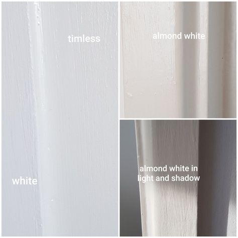 Dulux Timeless Dulux Almond White paint swatches comparison decor interior design Dulux Almond White Living Rooms, Dulux Timeless Paint, Dulux Almond White, Dulux White Paint, Dulux Timeless, Cottage Paint Colors, Carpet Staircase, Interesting Interiors, Dulux Paint