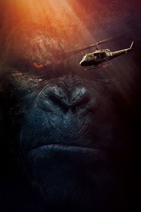 The team behind Kong: Skull Island used Pinterest to make the movie top of mind for male movie fans. King Kong Skull Island, Island Movies, Kong Kong, The Last Man On Earth, Theater Posters, Kong Skull Island, Kong Movie, Skull Island, Film Horror