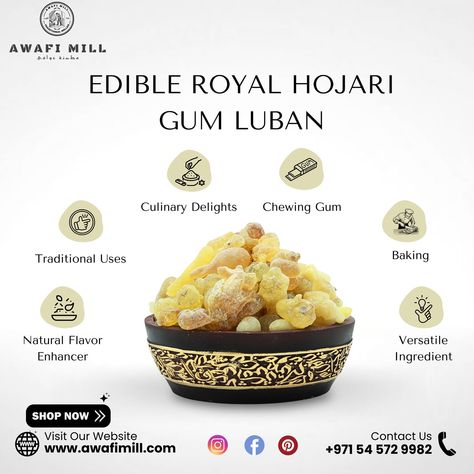 🌿 Experience the Pure Elegance of Edible Royal Hojari Gum Luban 🌿 Delve into the world of ancient luxury with our Edible Royal Hojari Gum Luban. Known for its exquisite quality and unique properties, this premium resin offers a blend of flavor, tradition, and wellness. ✨ Key Features ✨ 🔥 Premium Quality: Sourced from the finest Boswellia sacra trees in Oman, our Royal Hojari Gum Luban is the highest grade of frankincense. It is meticulously harvested and selected to ensure unparalleled pur... Ancient Treasure, Healthy Baking Recipes, Traditional Recipes, Edible Arrangements, Herbal Infusion, Pure Elegance, Chewing Gum, The Pure, Traditional Kitchen