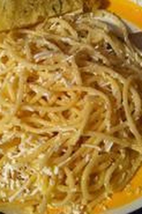 PASTA WITH BROWNED BUTTER & MIZITHRA CHEESE Mizithra Cheese, Spaghetti Factory, Browned Butter, Brown Butter, Main Course, Butter, Pasta, Cheese, Heat