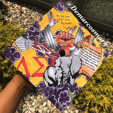 Sza Cap Decoration Graduation, A Different World Graduation Cap, Hbcu Graduation Caps, Graduation Cap Designs Rappers, Grad Cap Inspo Sza, College Grad Party, Graduation Look, College Grad Cap Ideas, Diy Graduation Cap