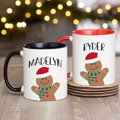 Christmas Cups Gifts Ideas, Christmas Sublimation Ideas, Christmas Mug Ideas, Christmas Eve Box For Kids, Mugs For Christmas, Christmas Eve Box Ideas, Baking Spirits Bright, Xmas Eve Boxes, Personalization Mall