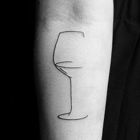 Simple Wine Glass Tattoo, Wine Tattoo Best Friend, Wine Glass Tattoo, Wine Tattoo, Glass Tattoo, Glyph Tattoo, Hp Tattoo, Literary Tattoos, Triangle Tattoos