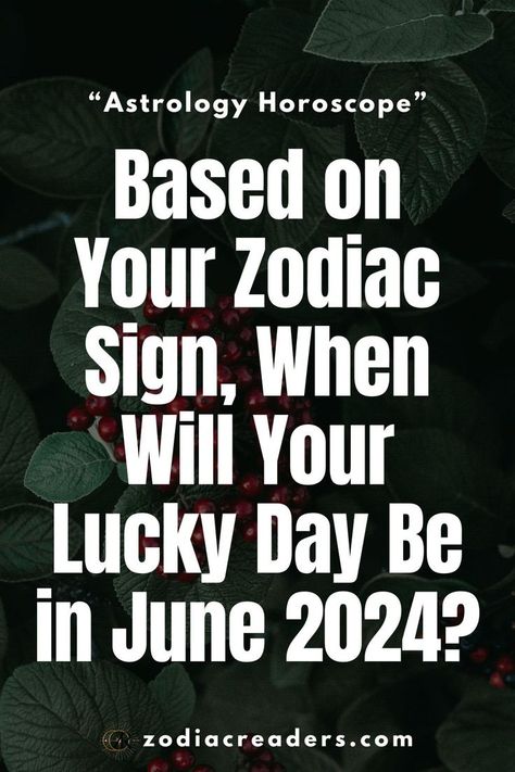 Explore the cosmic insights for June 2024 with our Monthly Horoscope! Get personalized guidance for your zodiac sign, revealing key trends in love, career, and personal growth. Embrace the unique celestial energies of June to navigate opportunities and challenges with clarity and confidence. Dive into this essential guide for a transformative month ahead! #June2024Horoscope #Astrology #ZodiacSigns #CosmicInsights June Horoscope, Astrology And Horoscopes, Based On Your Zodiac Sign, All Zodiac Signs, Horoscope Signs, June 2024, Lucky Day, Let Go, Star Signs