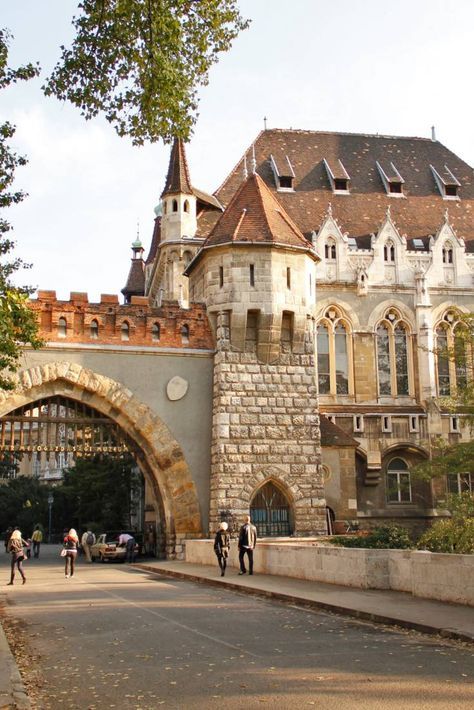 Vajdahunyad Castle Budapest, Budapest Castle, Beaux Arts Architecture, Vajdahunyad Castle, Hungary Travel, Budapest Travel, Hungary Budapest, Nooks And Crannies, Fairytale Castle