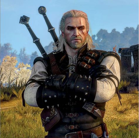 Geralt Of Rivia Pfp, Geralt Armor, Geralt Witcher 3, Geralt Of Rivia Witcher 3, Witcher Armor, Witcher Game, Witcher Geralt, The Witcher Wild Hunt, The Witcher Game