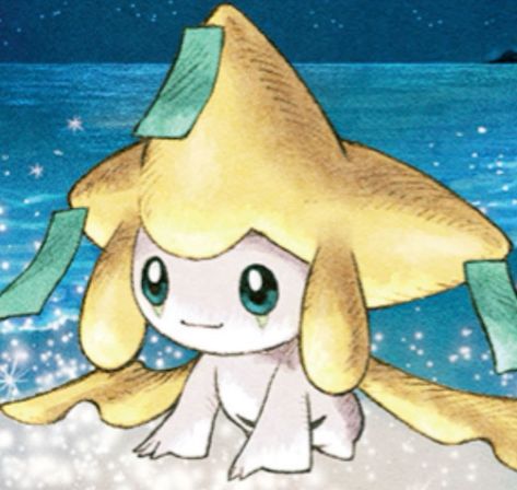 Cynthia Pfp Pokemon, Jirachi Pokemon Art, Pokemon Pc Wallpaper Hd, Official Pokemon Art, Jirachi Tattoo, Pokemon Pfp Aesthetic, Aesthetic Pokemon Pfp, Jirachi Pfp, Jirachi Icon