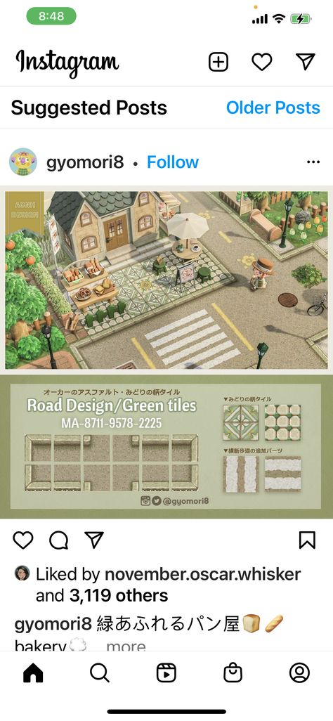 Acnh Natural Road Path, Acnh Curb Code, Acnh Edge Designs, Acnh Cobblestone Road, Acnh Curved Paths, Acnh City Design Codes, Acnh Gravel Path Code, Acnh Green Path, Acnh Gravel Path