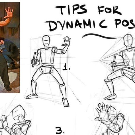 Anastasios Savvopoulos on Instagram: "Here are my dynamic poses art tips and tricks. I have to be honest with you. Drawing dynamic poses is not an easy process. What’s most important is to start with simpler poses and slowly grow into more complex ones. Practicing with the focus on rotating the same pose in space can also be tricky and the best way to do it is start from simple forms and also draw from life. Drawing from life can help with movement and limp positions." How To Draw Dynamic Poses, Simple Dynamic Poses, Dynamic Poses Art, Drawing Dynamic Poses, Art Tips And Tricks, Drawing From Life, Movement Drawing, Poses Art, Be Honest With Yourself