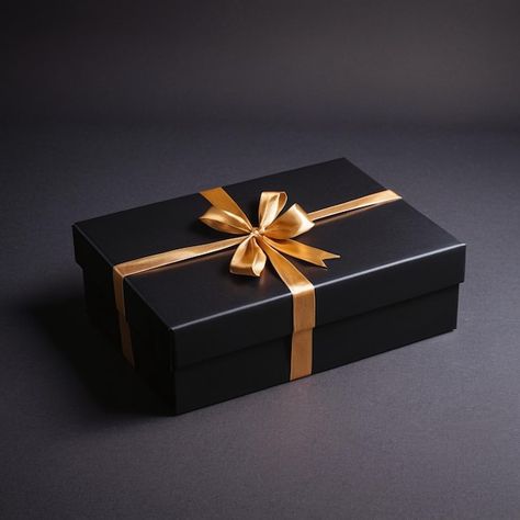 Black Christmas Presents, Colour Box Gifts Black, Black Box Gift, Black Jewelry With Gift Box, Luxury High-end Black Box Bag, Black Living, Black Living Room Decor, Gift Box With Ribbon, Isabelle Lightwood