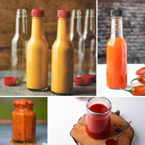 Discover the Top 13 Fermented Hot Sauce Recipes to spice up your meals! Dive into flavors from around the world with these easy, probiotic-rich condiments perfect for heat lovers and fermentation enthusiasts alike. Charred Salsa Recipe, Fermented Hot Sauce Recipe Homemade, Fermenting Hot Sauce, Fermented Hot Sauce With Fruit, Fermented Hot Peppers, Tabasco Sauce Recipe, Lacto Fermented Hot Sauce, Fermented Ghost Pepper Hot Sauce Recipe, Fermented Hot Sauce Recipe