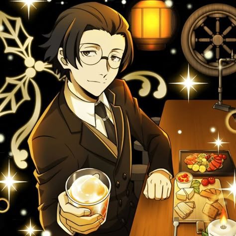 bsd mayoi matching/individual icons/pfps !! Dazai And Oda, Matching Pfps Trio, Pfps Trio, Bsd Matching Pfp, Ango Sakaguchi, Bsd Icons, Port Mafia, Dazai Osamu, Matching Profile