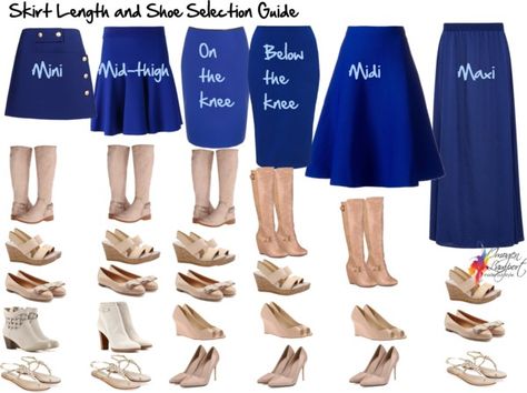 Your Essential Skirt Length and Shoe Selection Guide - Inside Out Style Áo Blu, Inside Out Style, Mode Tips, Fashion Vocabulary, 가을 패션, Looks Style, Designer Heels, Mode Inspiration, Look Fashion