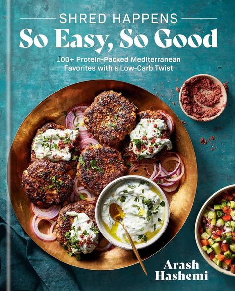 Shred Happens: So Easy, So Good: 100+ Protein-packed Mediterranean Favourites with a Low-carb Twist: Amazon.co.uk: Hashemi, Arash: 9781761451812: Books Garlic Feta Dip, Secret Drawing, Ricotta Crepes, Shred Happens, Everything Sauce, Spicy Tuna Salad, Scallop Pasta, Eggplant Rolls, Korean Beef Bowl