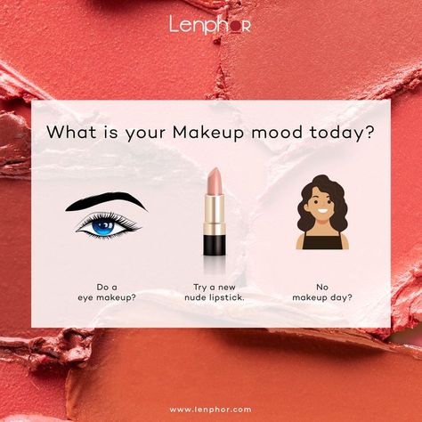 What is your makeup mood today? 🤩 Makeup Quiz Instagram, Makeup Marketing Ideas, Makeup Stories Instagram, Skincare Creatives, Makeup Instagram Post, Makeup Marketing, Lip Lab, Makeup Quiz, Makeup Fixer