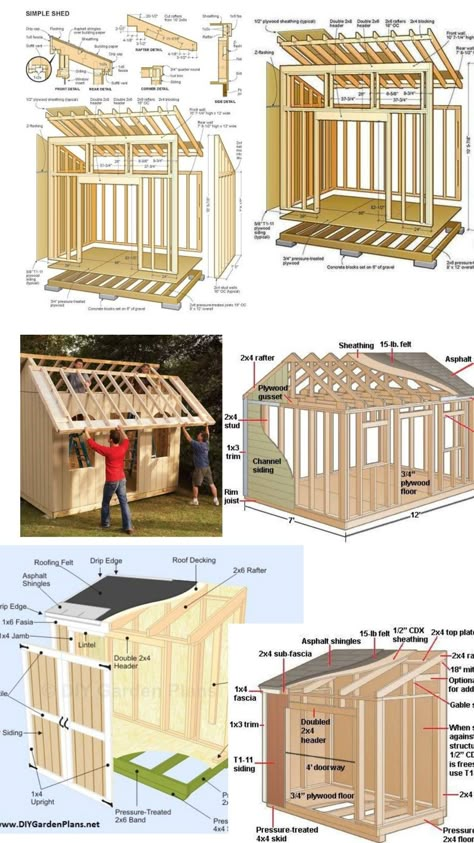 12000 She'd plans Outdoor Shed Storage Ideas, Woodworking Shed, Building A Shed Base, She Shed Plans, Shed Playhouse, Diy Sheds, Shed Blueprints, Building A Storage Shed, Diy Storage Shed