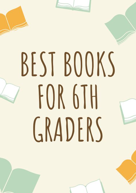 Does your 6th grader love to read books? There are so many good books for sixth graders (children ages 11-12) that not just give reading pleasure but also develop children’s imagination. Below, we have put together some highly-recommended books for kids who are in 6th grade. Books For 4th Graders, 4th Grade Reading Books, Books For 3rd Graders, Elementary Language Arts Activities, Books Recommended, 6th Grade Reading, Homeschool Books, 5th Grade Reading, 4th Grade Reading